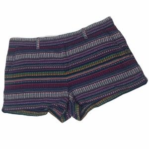 NWT Gap Woven Multicolor Striped Short
